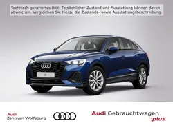 Navarrablau metallic (metallic) Gebraucht 2022 Audi Q3 Sportback Basis SUV | 33.690 € (Superpreis)