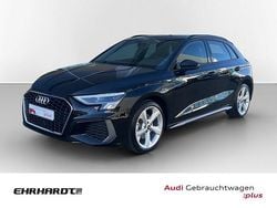Schwarz Gebraucht 2024 Audi A3 Sportback e-tron S-Line Kleinwagen | 39.790 €