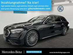 Obsidianschwarz Gebraucht 2024 Mercedes E300 AMG Kombi | 64.890 €