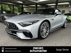 Lack hightechsilber Gebraucht 2023 Mercedes SL63 AMG Premium Plus Cabrio | 145.450 € (Etwas zu teuer)