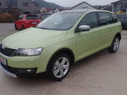 Grün metallic Gebraucht 2015 Skoda Rapid ScoutLine Limousine | 21.690 €