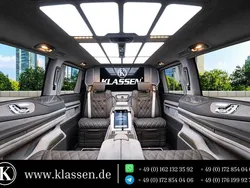 Schwarz Neu 2025 Mercedes V300 Luxury Van / Kleinbus | 214.200 €