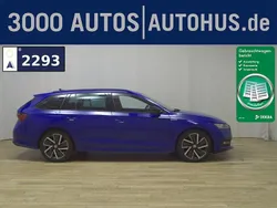 Blau Gebraucht 2022 Skoda Octavia SportLine Kombi | 15.490 € (Fairer Preis)