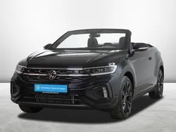 Schwarz Gebraucht 2024 VW T-Roc Cabriolet R-line Cabrio | 39.946 € (Etwas zu teuer)
