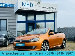 Orange Gebraucht 2016 VW Golf Cabriolet LOUNGE Cabrio | 9.222 € (Fairer Preis)
