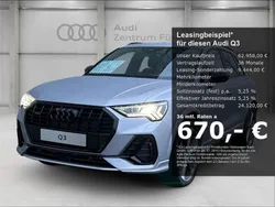 Florettsilber matteffekt polar Gebraucht 2025 Audi Q3 Business SUV | 62.958 €