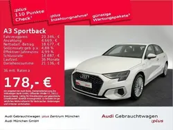 Ibisweiß Gebraucht 2022 Audi A3 Sportback e-tron Advanced Plus Limousine | 24.682 € (Guter Preis)