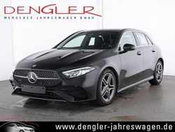 Schwarz Gebraucht 2024 Mercedes A200 AMG Line Premium Limousine | 35.790 €