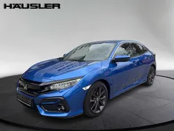 Blau Gebraucht 2021 Honda Civic Elegance Limousine | 20.890 € (Fairer Preis)