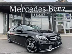 Schwarz Gebraucht 2017 Mercedes C220 AMG Kombi | 20.890 € (Fairer Preis)
