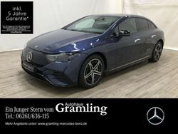 Blau Gebraucht 2023 Mercedes EQE300 AMG Limousine | 52.679 € (Etwas zu teuer)