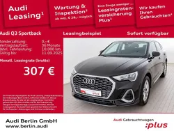 Mythosschwarz metallic Gebraucht 2024 Audi Q3 S-Line SUV | 36.900 € (Guter Preis)