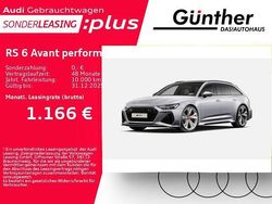 Silber Gebraucht 2024 Audi RS6 Performance Kombi | 110.441 € (Superpreis)