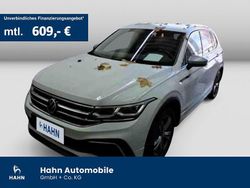 Pure white Gebraucht 2022 VW Tiguan Allspace R-line SUV | 37.430 € (Etwas zu teuer)