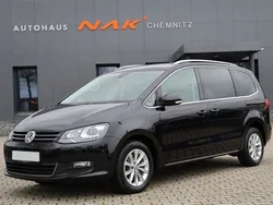 Schwarz Gebraucht 2018 VW Sharan Comfortline Van / Kleinbus | 26.990 € (Etwas zu teuer)