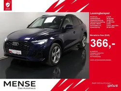 Navarrablau metallic Gebraucht 2024 Audi Q5 Sportback S-Line SUV | 51.485 € (Fairer Preis)