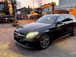 Schwarz Gebraucht 2019 Mercedes C200 AMG Kombi | 25.999 € (Etwas zu teuer)