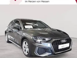Grau Gebraucht 2024 Audi A3 Sportback S-Line Limousine | 26.789 € (Superpreis)