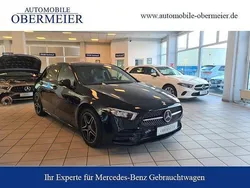 Schwarz (nachtschwarz unilack) Gebraucht 2022 Mercedes A180 AMG Kleinwagen | 28.950 € (Guter Preis)
