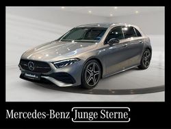 Metalliclack mountaingrau Gebraucht 2023 Mercedes A180 AMG Limousine | 26.967 € (Fairer Preis)