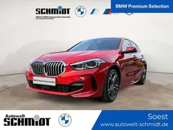 Melbourne rot metallic Gebraucht 2020 BMW 118 M Sport Kleinwagen | 25.690 € (Teuer)