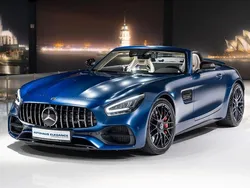 Blau Gebraucht 2021 Mercedes AMG GT C AMG Coupé | 129.980 € (Guter Preis)