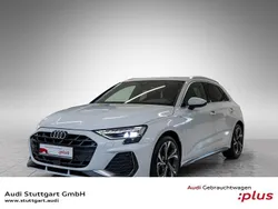 Gletscherweiß metallic Gebraucht 2025 Audi A3 Sportback S-Line Limousine | 34.920 € (Superpreis)