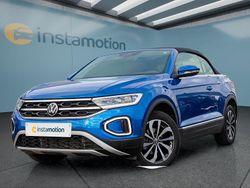 Blau Gebraucht 2023 VW T-Roc Cabriolet Cabrio | 24.999 € (Guter Preis)