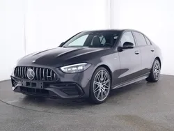 Grau Gebraucht 2023 Mercedes C43 AMG AMG Limousine | 60.830 € (Etwas zu teuer)