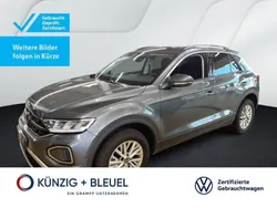 Indiumgrau metallic Gebraucht 2024 VW T-Roc Life SUV | 22.480 € (Guter Preis)