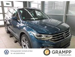 Blau Gebraucht 2021 VW Tiguan R-line SUV | 34.840 € (Fairer Preis)