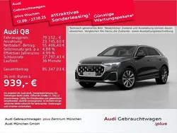 Mythosschwarz metallic Gebraucht 2024 Audi Q8 S-Line SUV | 79.152 € (Fairer Preis)