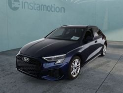 Blau Gebraucht 2024 Audi A3 Sportback S-line plus Kleinwagen | 36.575 € (Teuer)