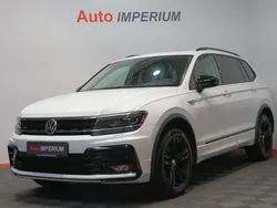 Pure white Gebraucht 2020 VW Tiguan Allspace R-line SUV | 33.590 € (Fairer Preis)