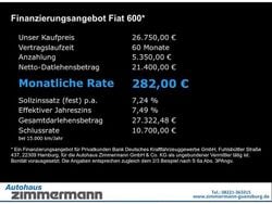 Weiss Neu 2026 Fiat 600 Business SUV | 26.750 €