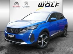 Blau Gebraucht 2021 Peugeot 3008 Allure SUV | 19.900 € (Fairer Preis)