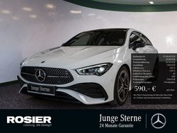Weiss / polarweiß Gebraucht 2024 Mercedes CLA250 Shooting Brake AMG Kombi | 42.672 € (Teuer)