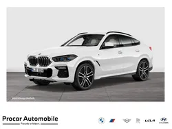Weiß Gebraucht 2021 BMW X6 M Sport SUV | 69.980 € (Etwas zu teuer)