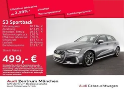 Daytonagrau perleffekt Gebraucht 2023 Audi S3 Ambiente Limousine | 43.182 € (Fairer Preis)