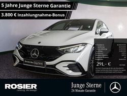 Weiss / polarweiß Gebraucht 2024 Mercedes EQE350 AMG Limousine | 47.569 € (Superpreis)