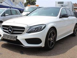 Weiß Gebraucht 2016 Mercedes C400 AMG line Limousine | 21.900 € (Guter Preis)