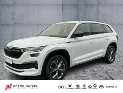 Moonweiss metallic Gebraucht 2022 Skoda Kodiaq SportLine SUV | 33.680 € (Fairer Preis)