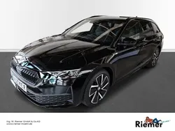 Schwarz Gebraucht 2024 Skoda Octavia SportLine Kombi | 35.889 € (Fairer Preis)