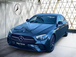 Metalliclack graphitgrau Gebraucht 2024 Mercedes E220 AMG Limousine | 49.940 € (Fairer Preis)