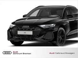 Mythosschwarz metallic Gebraucht 2025 Audi A3 Sportback e-tron S-Line Limousine | 52.930 €
