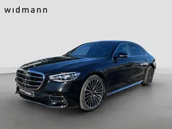 Metalliclack obsidianschwarz Gebraucht 2025 Mercedes S450 AMG line Limousine | 123.280 € (Fairer Preis)