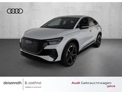 Weiss Gebraucht 2024 Audi Q4 Sportback e-tron S-Line SUV | 52.440 € (Superpreis)