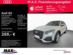 Gletscherweiß metallic Gebraucht 2022 Audi Q2 Advanced SUV | 26.989 € (Fairer Preis)
