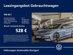 Stonewashed blue metallic/schw Gebraucht 2025 VW ID.7 Limousine | 52.430 € (Fairer Preis)