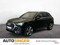 Mythosschwarz metallic Gebraucht 2024 Audi Q3 S-Line SUV | 47.290 € (Fairer Preis)